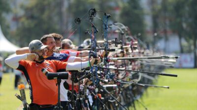 ANTALYA (AA) – Antalya’da düzenlenen 2024 Okçuluk Dünya Kupası’nın 3.