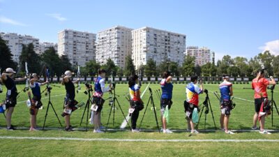 ANTALYA (AA) – Okçulukta Dünya Kupası'nın 3. ayak müsabakaları, antrenman
