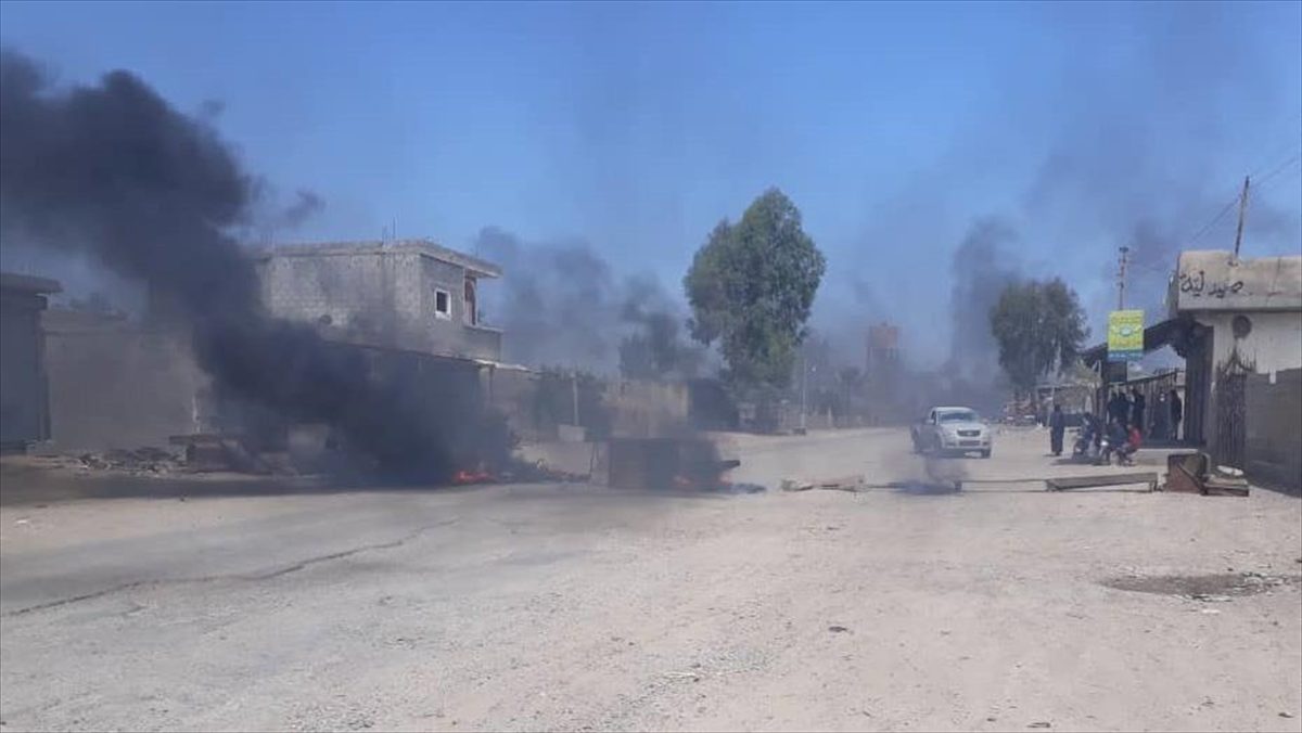 TEL ABYAD (AA) – Yerel kaynaklardan alınan bilgiye göre, PKK/YPG’li