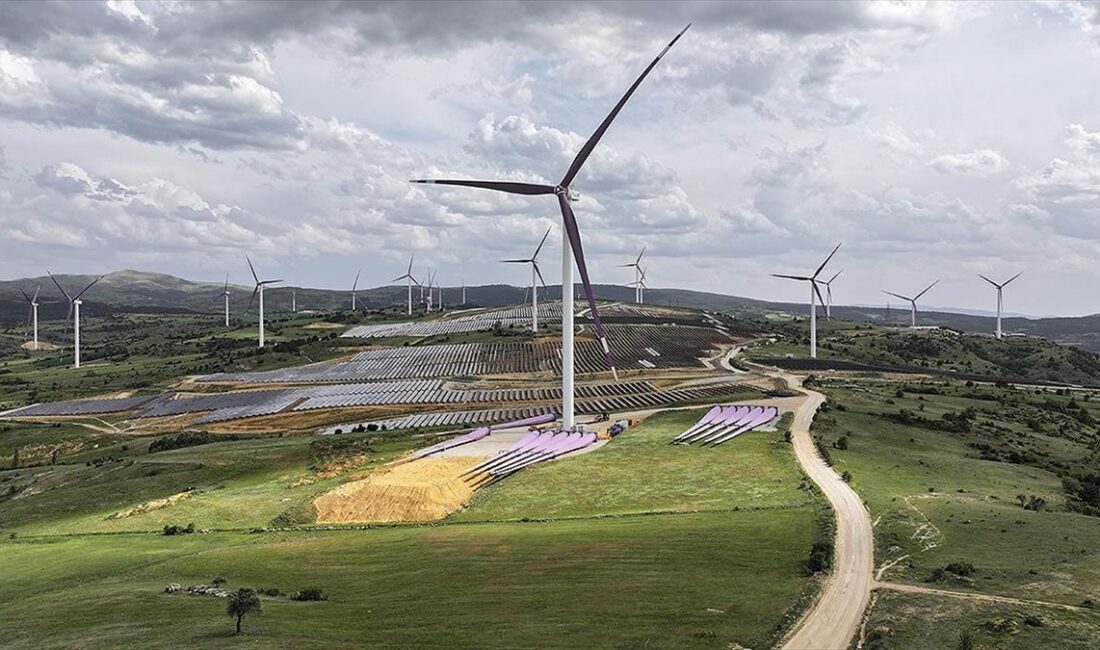 Türkiye'nin rüzgar enerjisinden elektrik üretimi dün 228 bin 604 megavatsaatle
