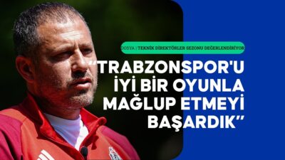 Beşiktaş'ta geride kalan sezonu teknik sorumlu olarak tamamlayan Serdar Topraktepe,