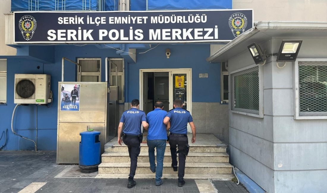 ANTALYA (AA) – Antalya'nın Serik ilçesinde hakkında kesinleşmiş hapis cezası