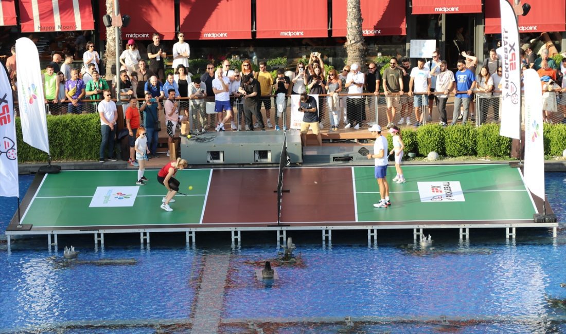 İSTANBUL (AA) – SPX Üst Yöneticisi (CEO) Barış Andırınlı, Pickleball