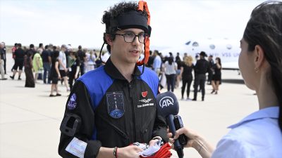 Türkiye'nin ikinci astronotu Tuva Cihangir Atasever, "Elbette, bu görevin ayrılmaz