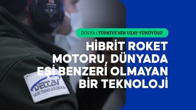 DeltaV Uzay Teknolojileri Genel Müdürü Arif Karabeyoğlu, "Hibrit roket motorları