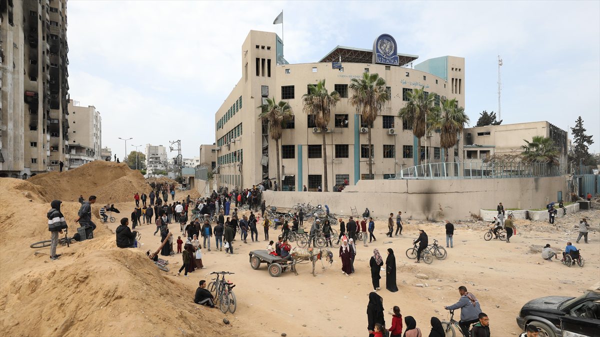 İSTANBUL (AA) – UNRWA’nın X sosyal medya hesabından yapılan açıklamada,