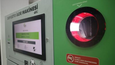 Türk mühendisleri geliştirdikleri yerli Otomatik Depozito İade Makinesi ile hem
