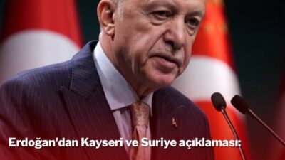 Cumhurbaşkanı Erdoğan, kabine toplantısının ardından yaptığı açıklamada, “Bayrağımıza uzanan mülevves