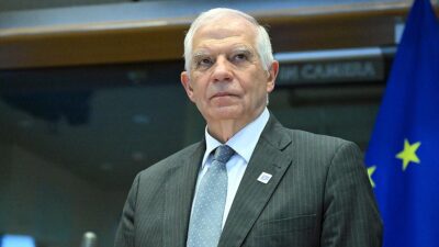 AB Yüksek Temsilcisi Borrell, dönem başkanı Macaristan'ın Başbakanı Orban'ın Rusya