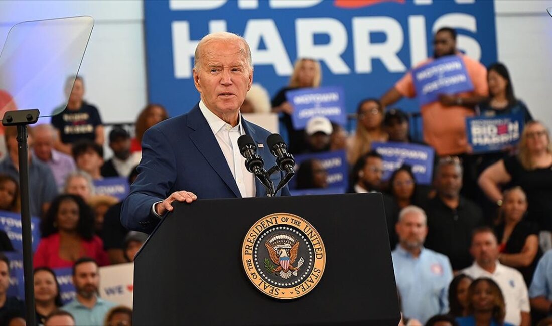 ABD Başkanı Joe Biden'ın 5 Kasım'daki başkanlık seçimindeki kampanyasını bu