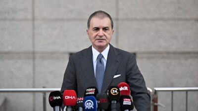 AK Parti Genel Başkan Yardımcısı ve Parti Sözcüsü Ömer Çelik,