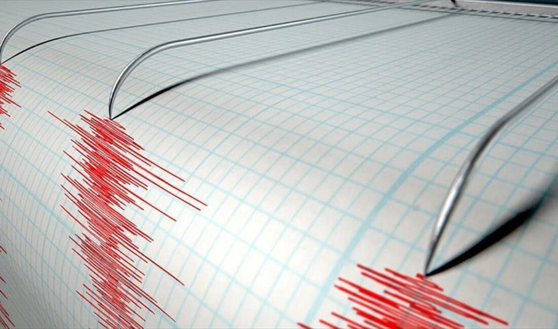 Akdeniz'de 4,1 büyüklüğünde deprem meydana geldi.