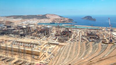 Mersin'in Gülnar ilçesinde yapımı süren Akkuyu Nükleer Güç Santrali'nde (NGS),