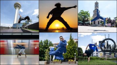 Paris 2024 Olimpiyat Oyunları'na breakdansın dahil edilmesiyle Ankara'da bu sporun