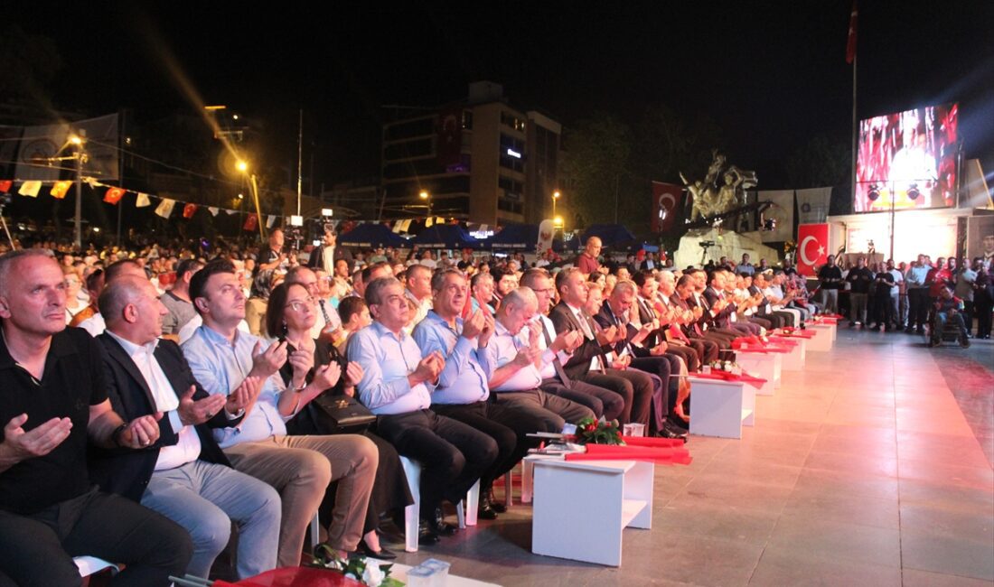Antalya, Muğla, Isparta ve Burdur'da "15 Temmuz Demokrasi ve Milli