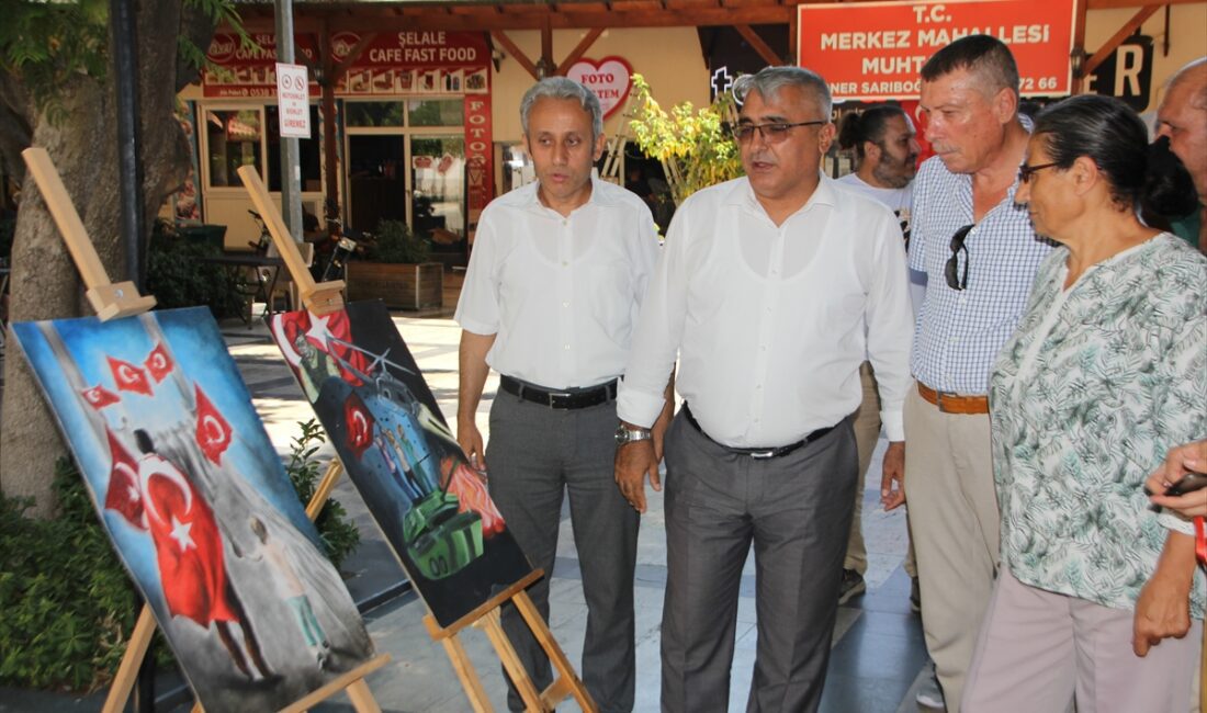 Antalya'nın Serik ilçesinde 15 Temmuz Demokrasi ve Milli Birlik Günü