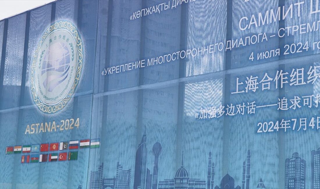ASTANA (AA) – ŞİÖ Devlet Başkanları Konseyi 24. Zirvesi, örgütün