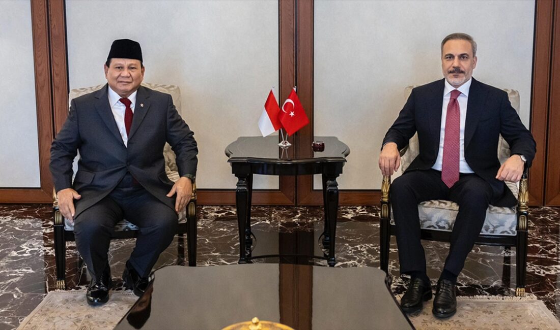 Dışişleri Bakanı Hakan Fidan, Endonezya'nın seçilmiş Cumhurbaşkanı ve aynı zamanda