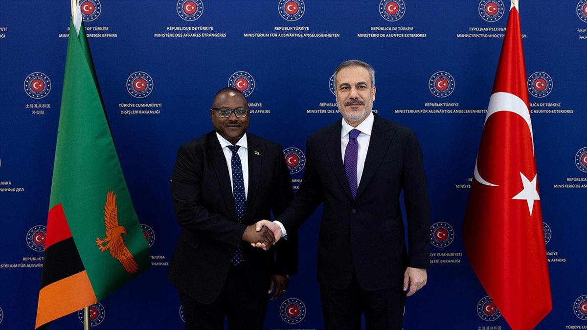 Dışişleri Bakanı Hakan Fidan, Zambiya Dışişleri ve Uluslararası İşbirliği Bakanı
