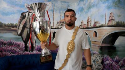 EDİRNE (AA) – Yusuf Can Zeybek, Edirne’de konakladığı otelde basın