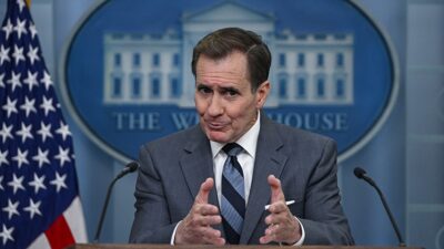 Beyaz Saray Ulusal Güvenlik Konseyi Stratejik İletişim Koordinatörü John Kirby,