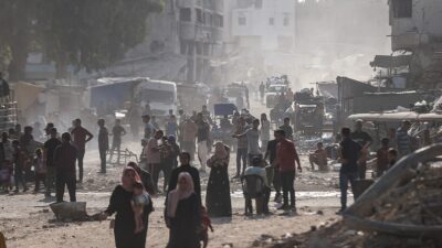 UNRWA'nın Gazze'deki Kıdemli İletişim Görevlisi Wateridge, İsrail'in Gazze'nin güneyindeki Han