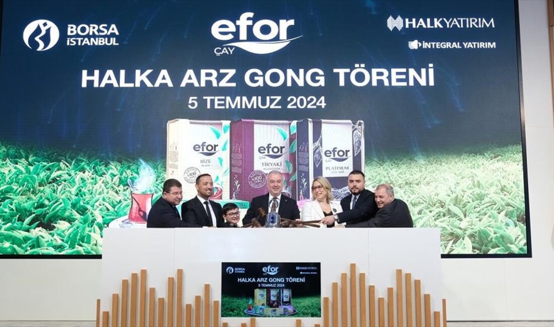 52 farklı ürün çeşidini tüketiciyle buluşturan Efor Çay, talep toplama