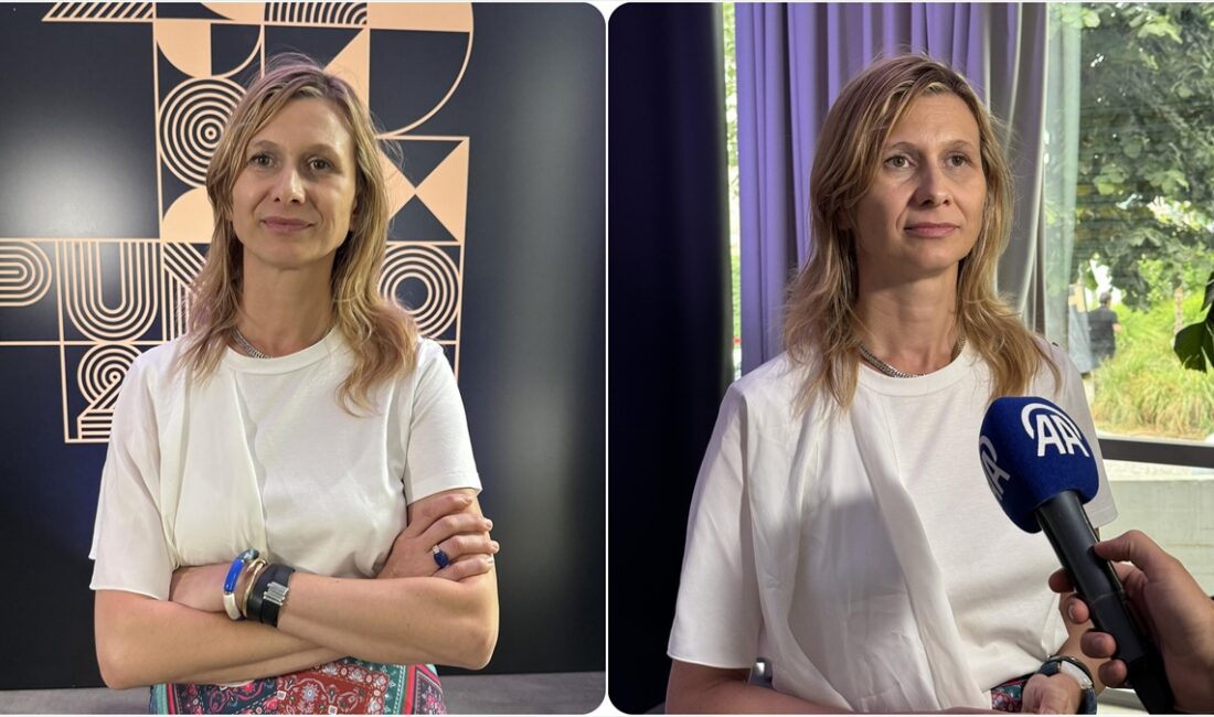 Bosnalı senarist, yapımcı ve festival programcısı Elma Tataragic, Gazze'de yaşanan