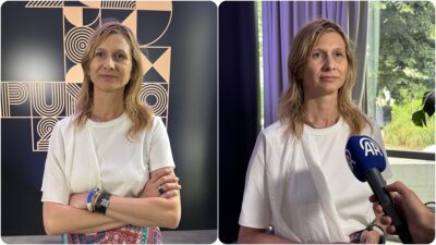 Bosnalı senarist, yapımcı ve festival programcısı Elma Tataragic, Gazze'de yaşanan