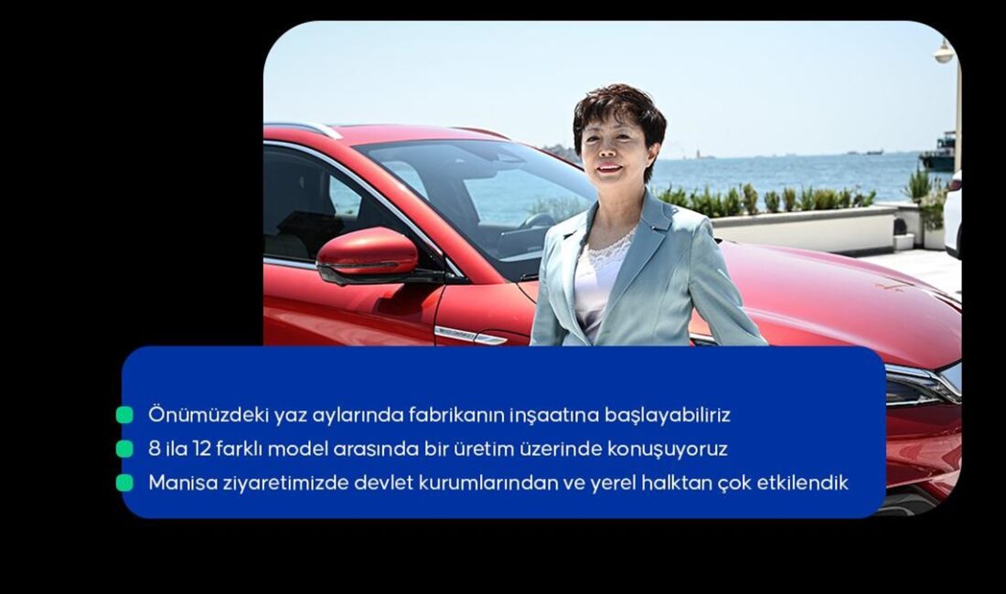 BYD Başkan Yardımcısı ve BYD Amerika Üst Yöneticisi Stella Li,
