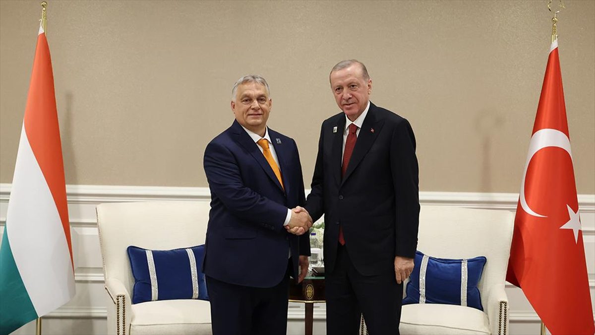 Cumhurbaşkanı Recep Tayyip Erdoğan, Macaristan Başbakanı Viktor Orban ile görüştü.