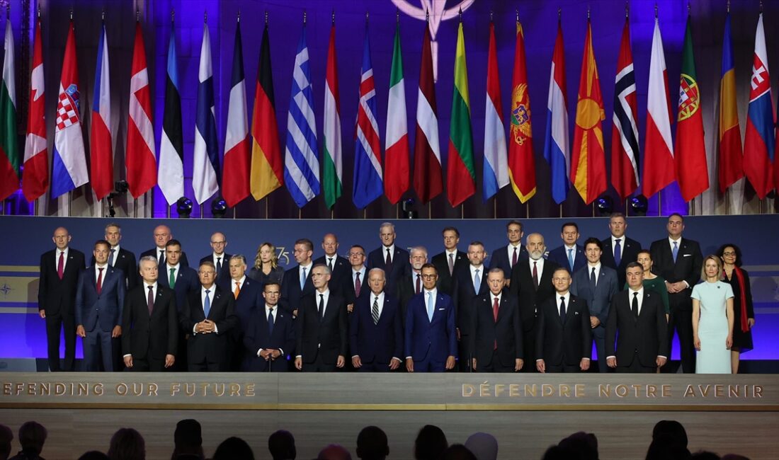 Cumhurbaşkanı Recep Tayyip Erdoğan, NATO'nun 75. Yılı Anma Etkinliğine katıldı.