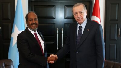 Cumhurbaşkanı Recep Tayyip Erdoğan, Somali Cumhurbaşkanı Hasan Şeyh Mahmud ile