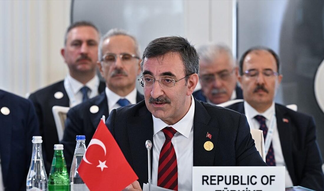 Cumhurbaşkanı Yardımcısı Yılmaz, Orta Koridor'u geliştirme konusunda yapılacak çalışmaların, hem
