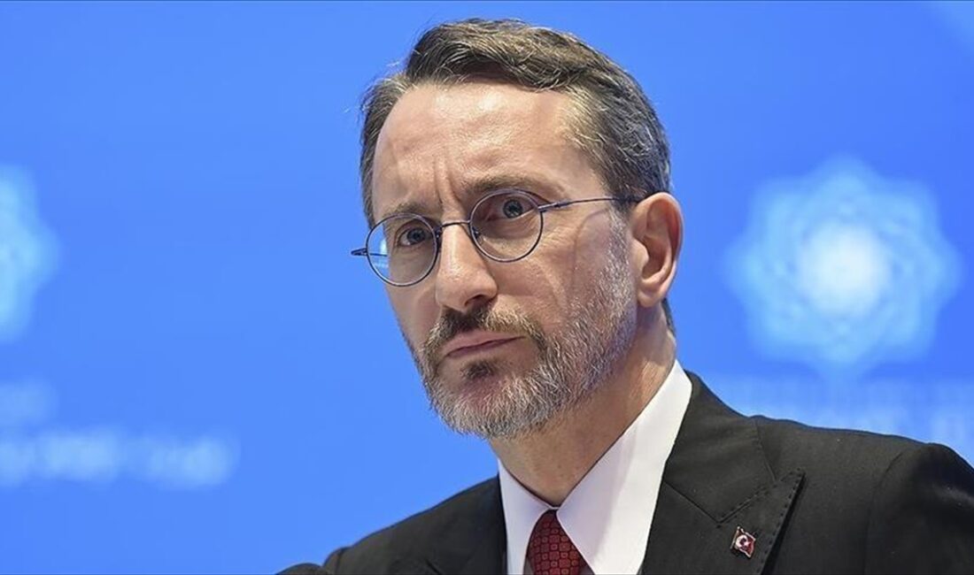 Fahrettin Altun, sosyal medya hesabından yaptığı İngilizce paylaşımda, Türkiye'nin yıllardır