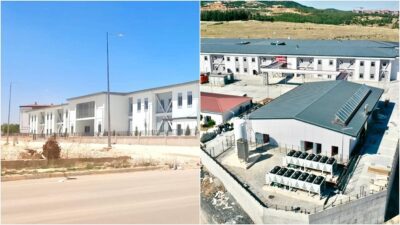 Kahramanmaraş merkezli 6 Şubat 2023'teki depremlerde hasar gören Gaziantep'in Nurdağı