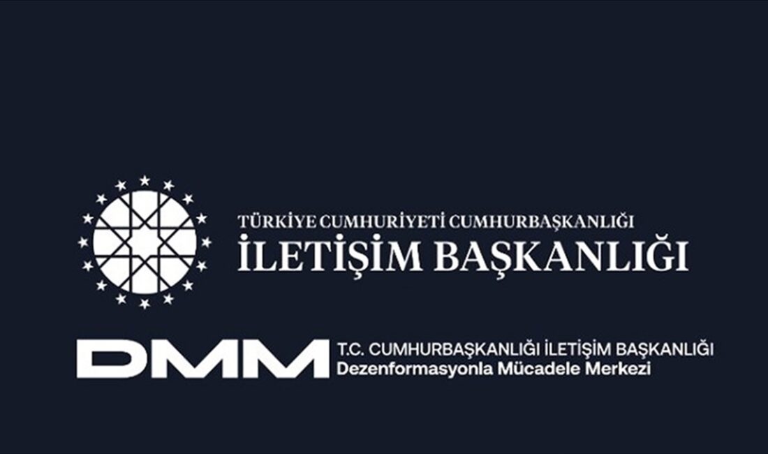 Cumhurbaşkanlığı İletişim Başkanlığı Dezenformasyonla Mücadele Merkezi (DMM), bazı basın yayın