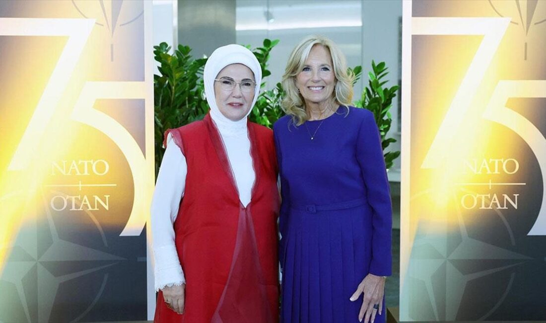 ANKARA (AA) – Jill Biden, NATO Devlet ve Hükümet Başkanları