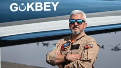 TUSAŞ tarafından geliştirilen Türkiye'nin ilk özgün helikopteri GÖKBEY’in Test Pilotu