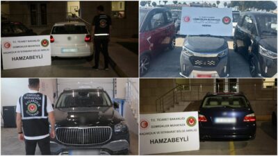 Ticaret Bakanlığı Gümrük Muhafaza ekipleri tarafından Mersin ve Edirne'de gerçekleştirilen