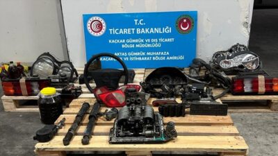 Ticaret Bakanlığı Gümrük Muhafaza ekipleri, farklı yer ve tarihlerde gerçekleştirdiği