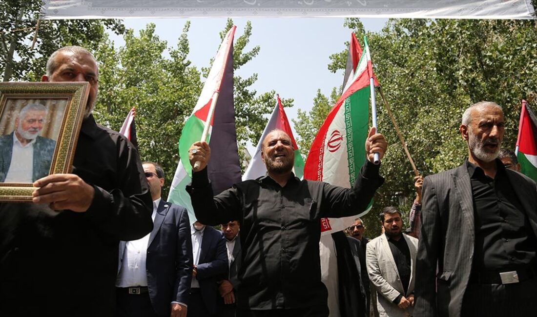 Hamas Siyasi Büro Başkanı İsmail Heniyye'nin İran'da suikasta uğraması nedeniyle