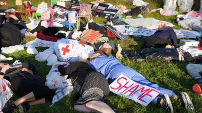 DUBLN (AA) – İrlanda’da Filistin destek&ccedil;isi 13 dernek tarafından, ABD