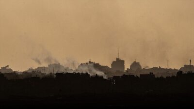 İsrail ordusunun Gazze Şeridi'nin çeşitli bölgelerine düzenlediği saldırılarda en az