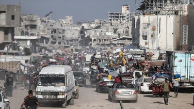 İsrail'in Han Yunus'ta binlerce kişiye "bölgenin boşaltılması" çağrısı yapmasının ardından