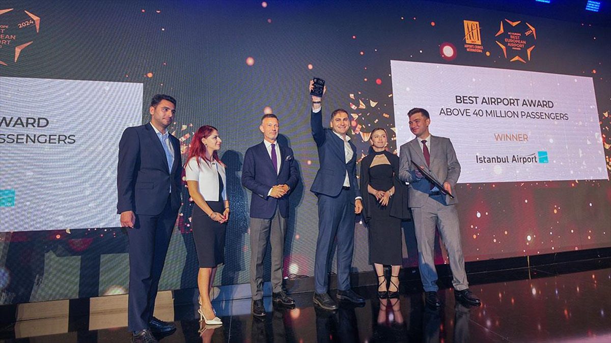 İstanbul Havalimanı, Avrupa Uluslararası Havalimanları Konseyi (ACI Europe) tarafından 40