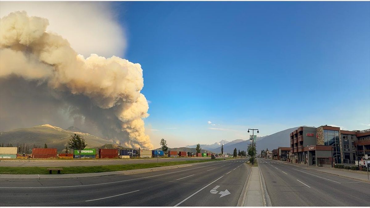 ANKARA (AA) – BBC’de yer verilen fotoğraflarda, Jasper bölgesinde 19