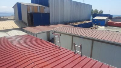 armod, Zonguldak Ereğli Tersanesi'ndeki konteyner ofis bina projesini tamamlayarak teslim