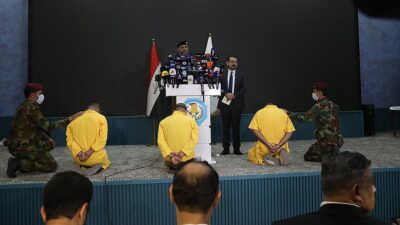 Irak İçişleri Bakanlığı, Kerkük, Erbil ve Duhok'ta son zamanlarda meydana