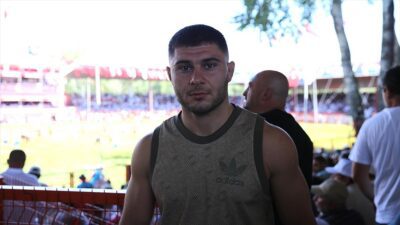 663. Tarihi Kırkpınar Yağlı Güreşleri'ni izlemek için Edirne'ye gelen Yunanistan